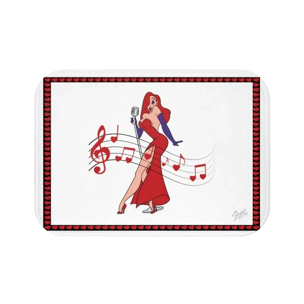 Jesse Love Note Bath Mat