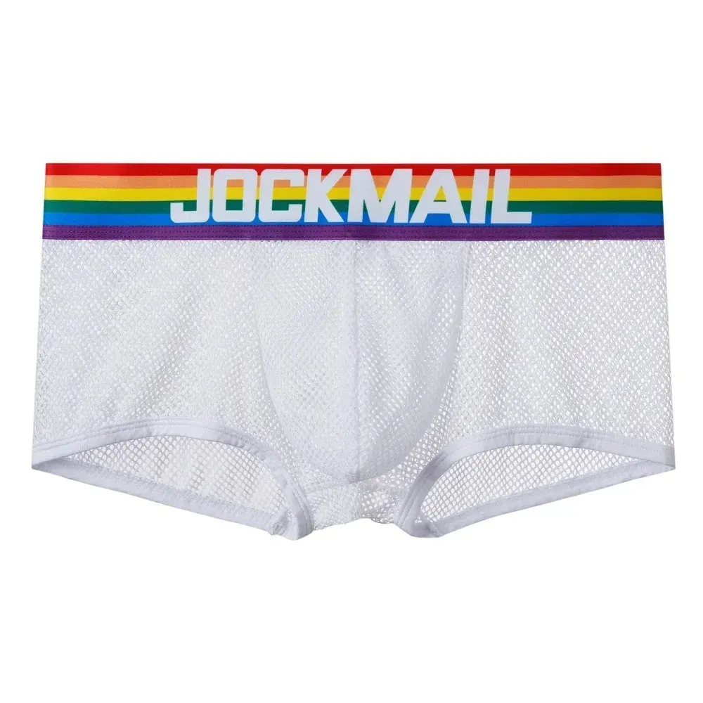 JOCKMAIL MESH PRIDE BRIEF