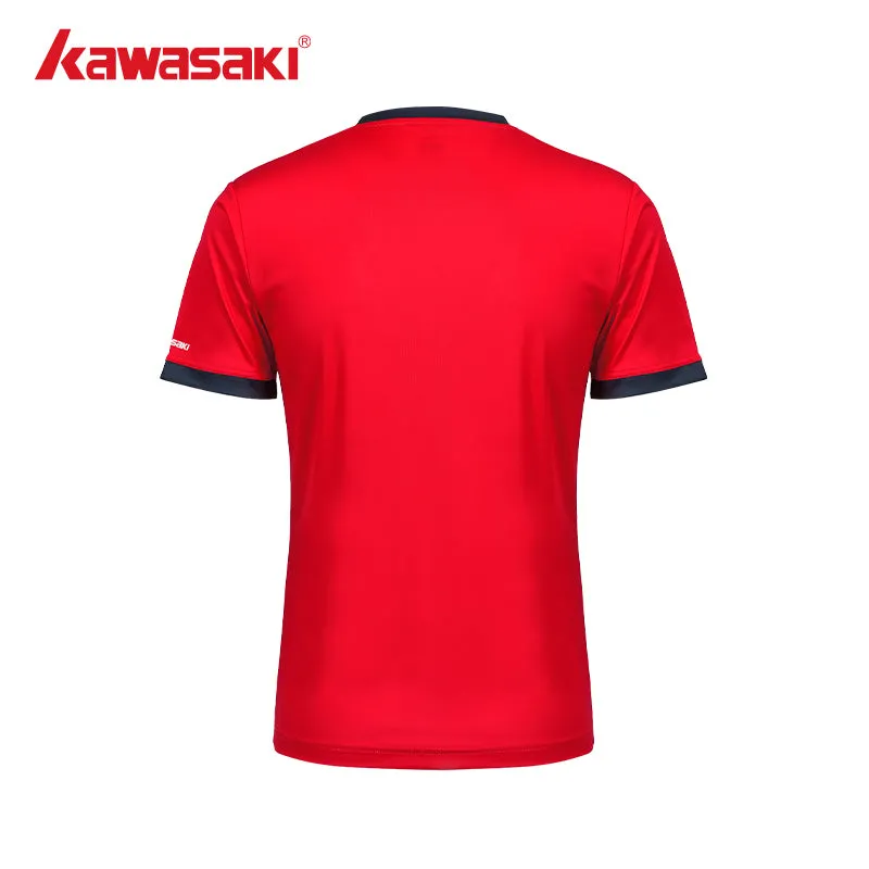Kawasaki Female badminton T- Shirt K1C02-A2936-1-red
