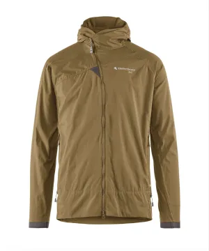 Klättermusen: Men's Nal Hooded Windbreaker Jacket - Olive
