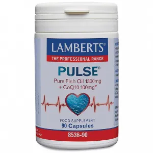 Lamberts 1300 mg pure fish oil  100 mg supplement enzyme Q10 capsule 90 capsules