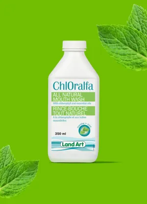Land Art ChlOralfa Mouthwash 350ml Mint