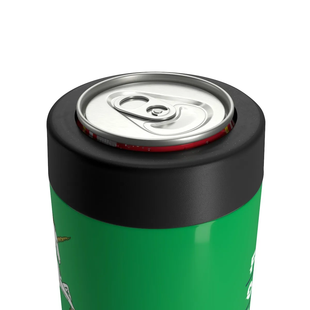 Leprechaun Unicorn Jockey Can Cooler