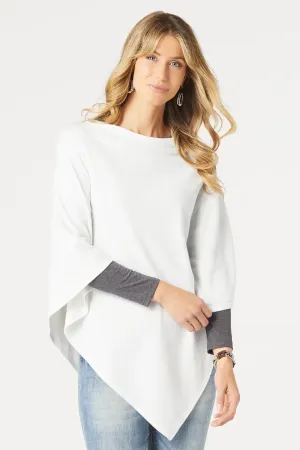 Lightweight Brushed Poncho