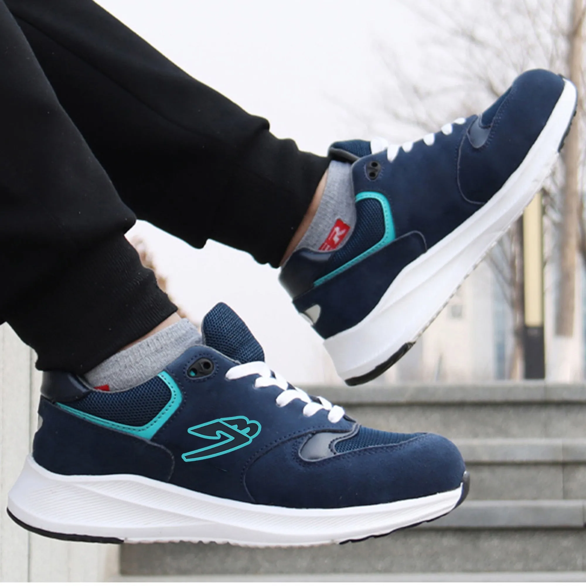 Lightweight Composite Toe Work Shoes for Men Women Comfortable Safety Shoes Breathable Fashion Sneakers