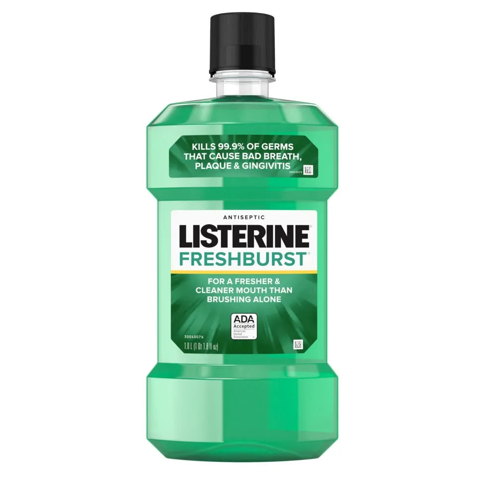 Listerine Freshburst Antiseptic Mouthwash, 1 L
