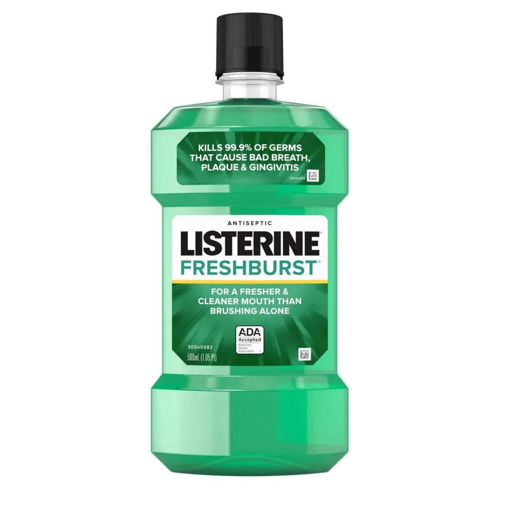 Listerine Freshburst Antiseptic Mouthwash, 500 mL
