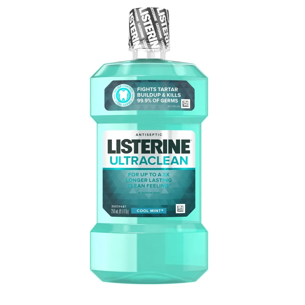 Listerine Ultraclean Cool Mint Antiseptic Mouthwash