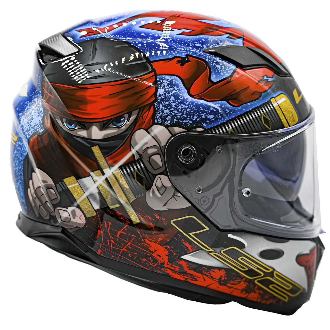 LS2 Stream EVO Ninja Helmet