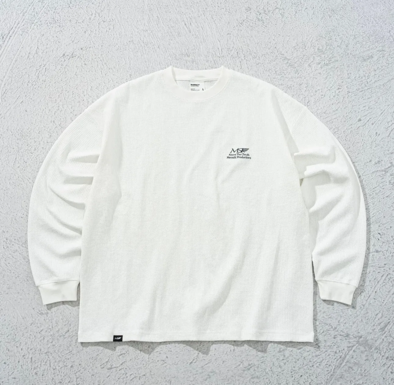 MASS 25SS WAFFLE LS TEE