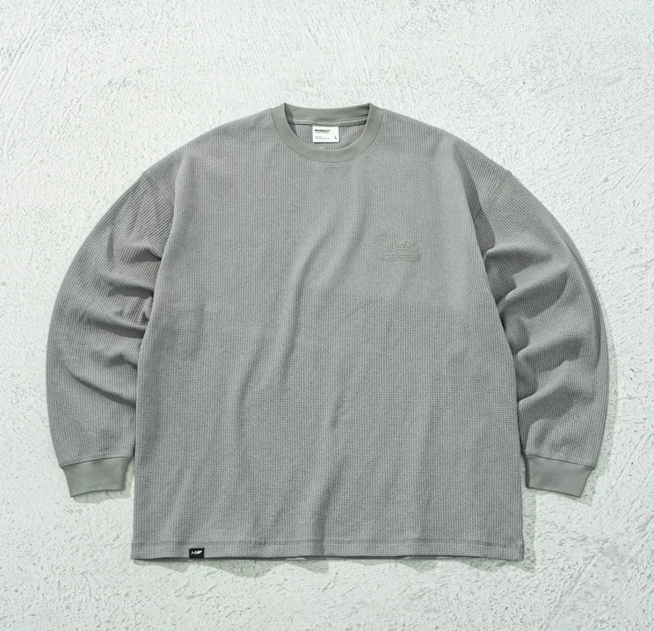 MASS 25SS WAFFLE LS TEE