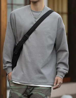 MASS 25SS WAFFLE LS TEE