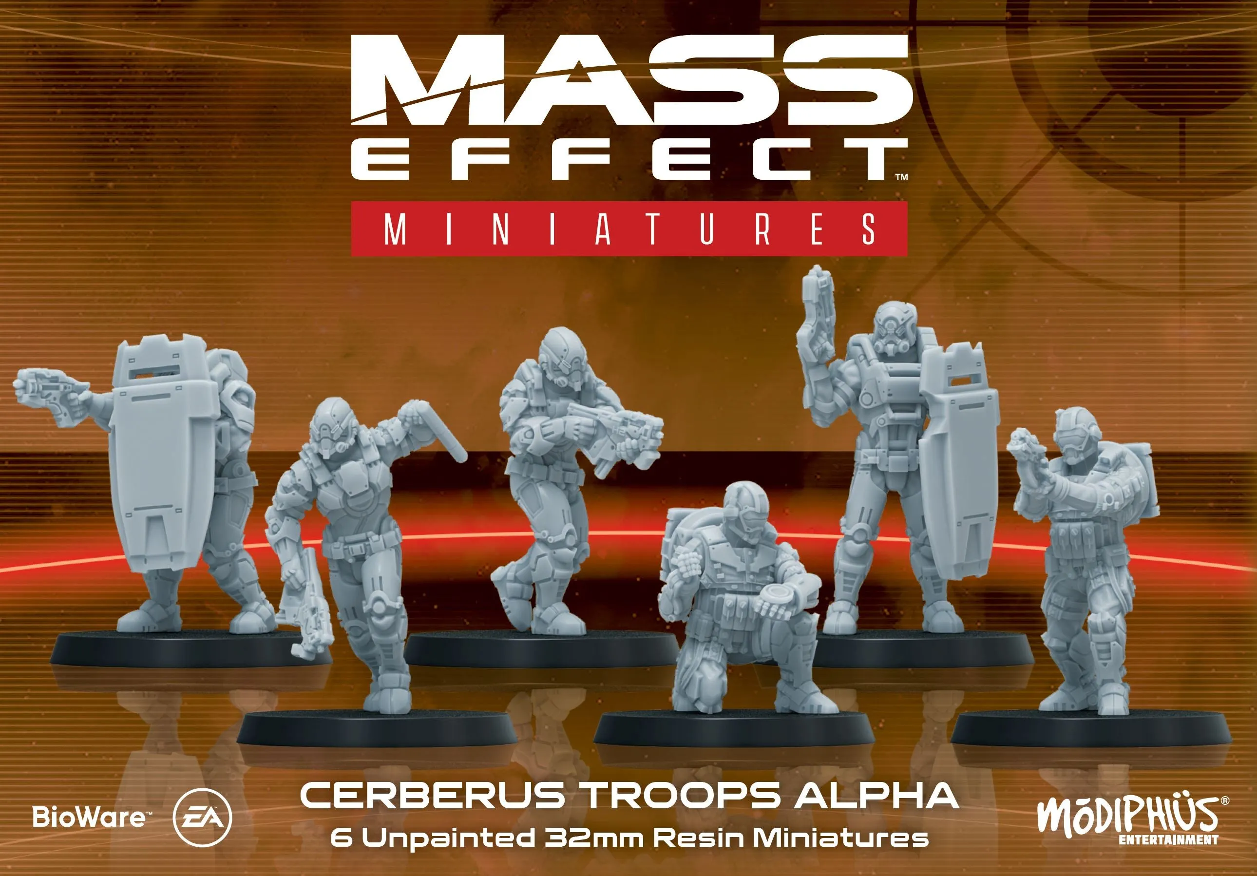 Mass Effect Miniatures - Cerberus Troops Alpha