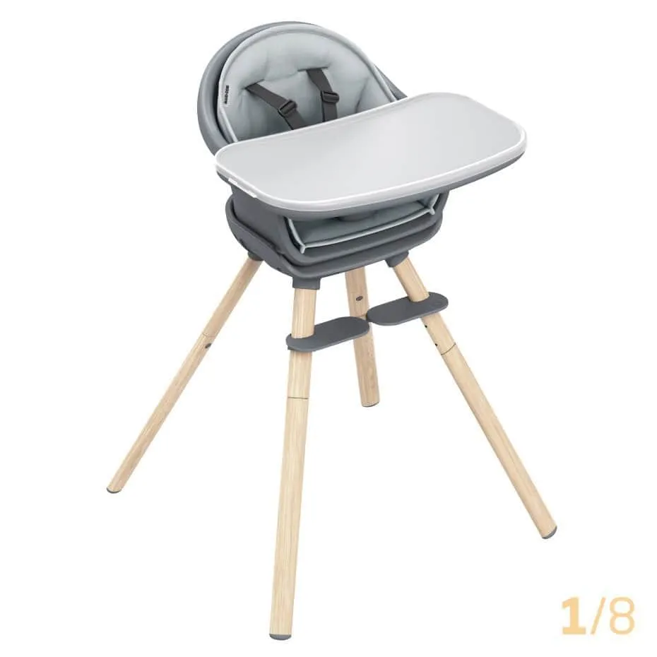 Maxi-Cosi Moa 8-in-1 Highchair- Beyond Graphite