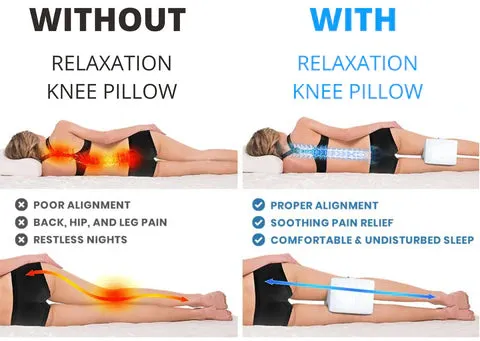 MEMORY FOAM KNEE PILLOW