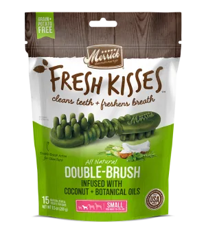 Merrick Fresh Kisses Coconut Oil Small Dental Dog Treats