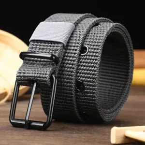 Military-Inspired Durable Canvas Belt
