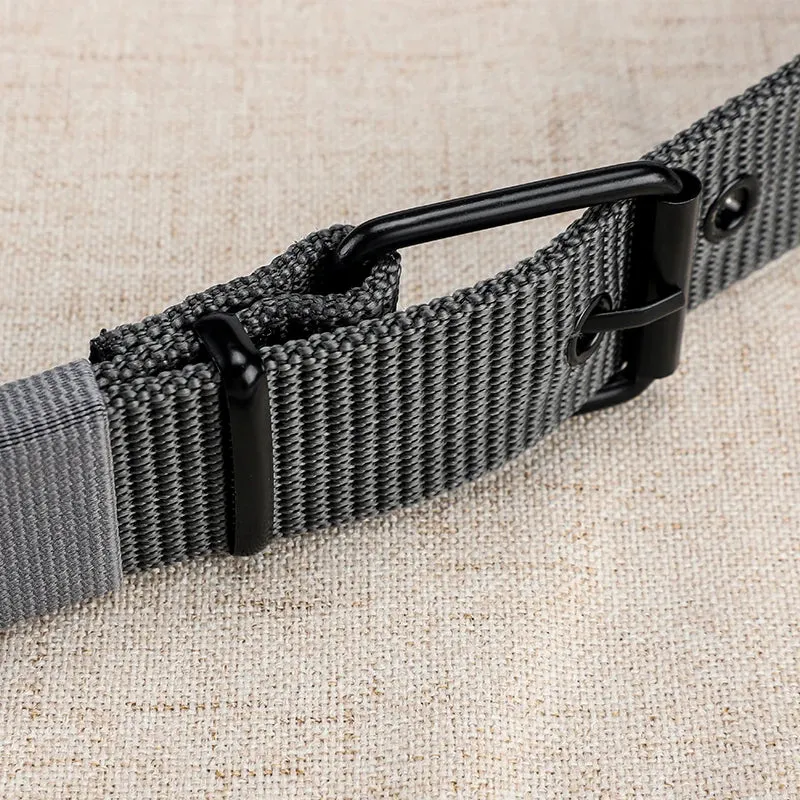 Military-Inspired Durable Canvas Belt