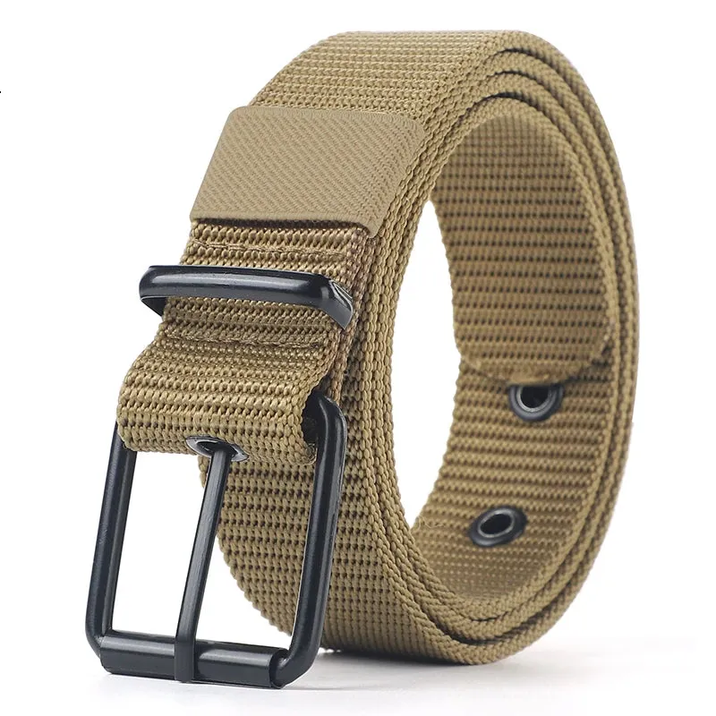 Military-Inspired Durable Canvas Belt