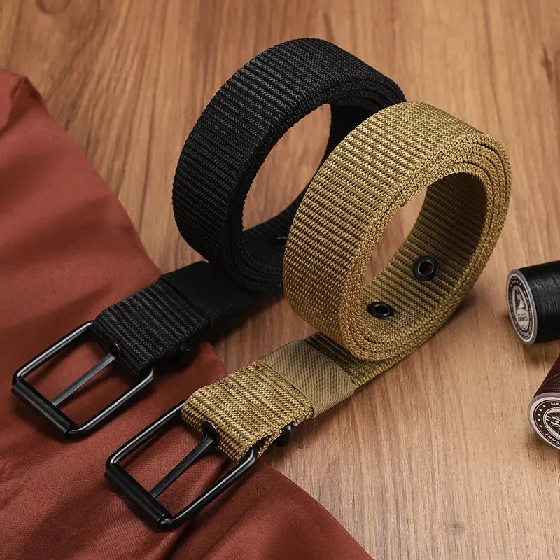 Military-Inspired Durable Canvas Belt