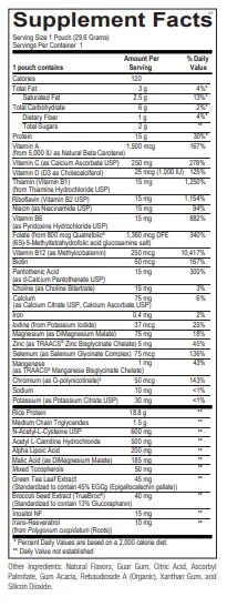 MitoCORE Protein Blend Lemon Pouches