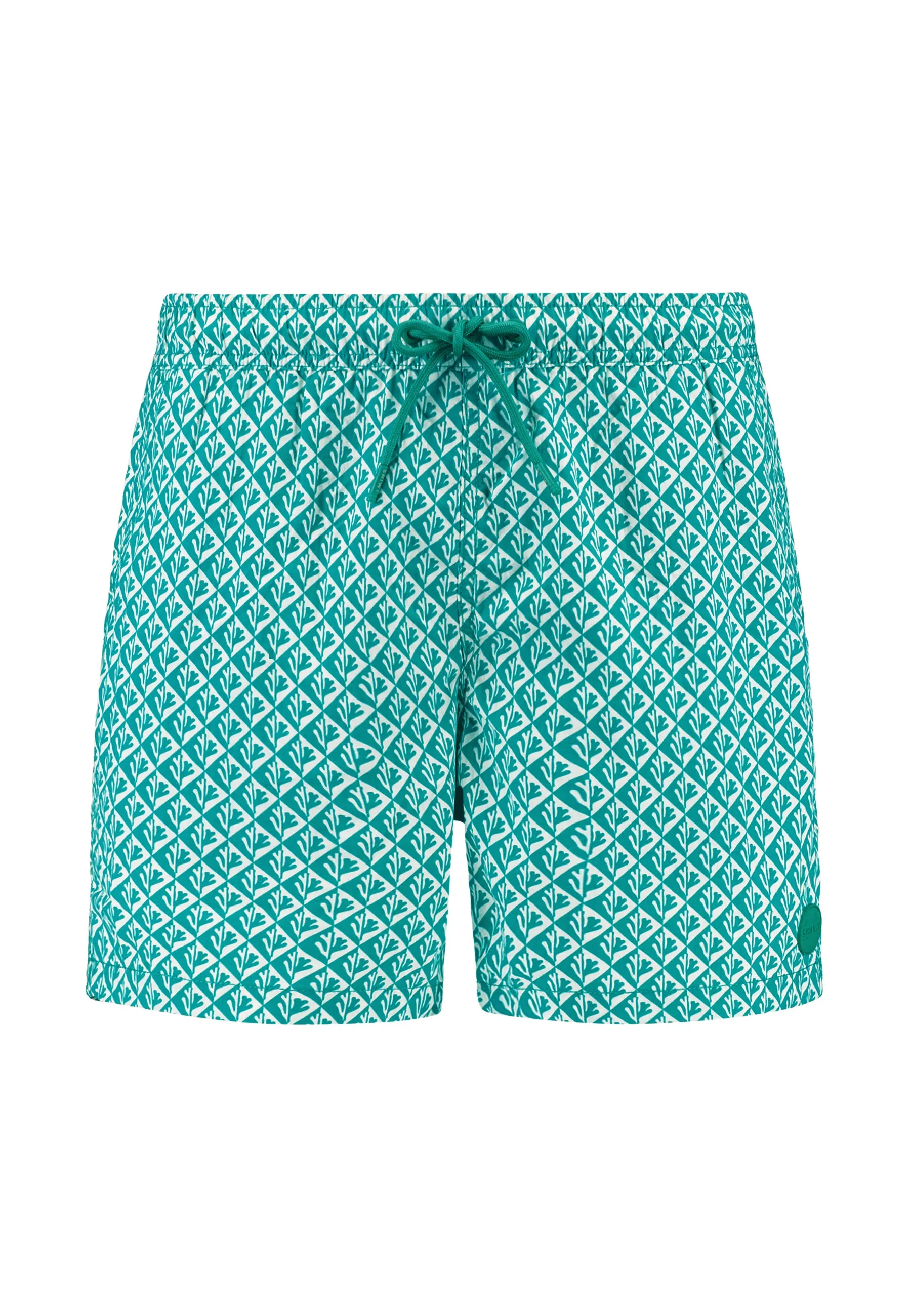 NATE QUICK DRY swim shorts coral revers | blue lagoon