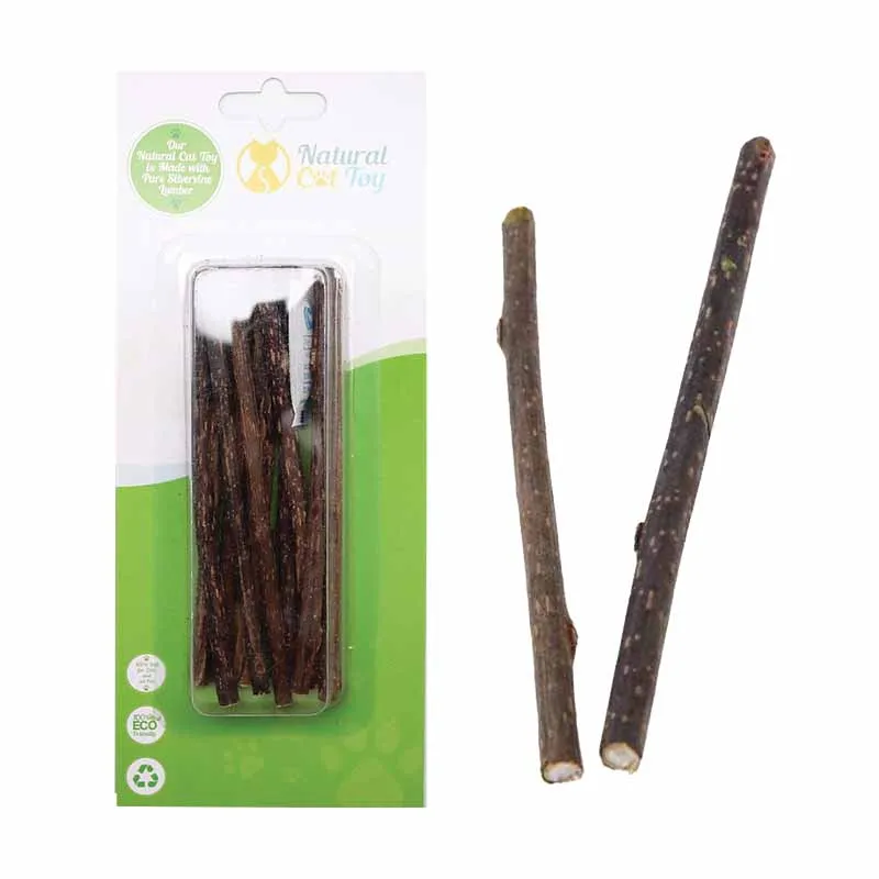 Natural Cat Toys - Silver Vine Stick