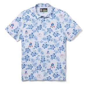 NEW ENGLAND PATRIOTS THROWBACK PERFORMANCE POLO