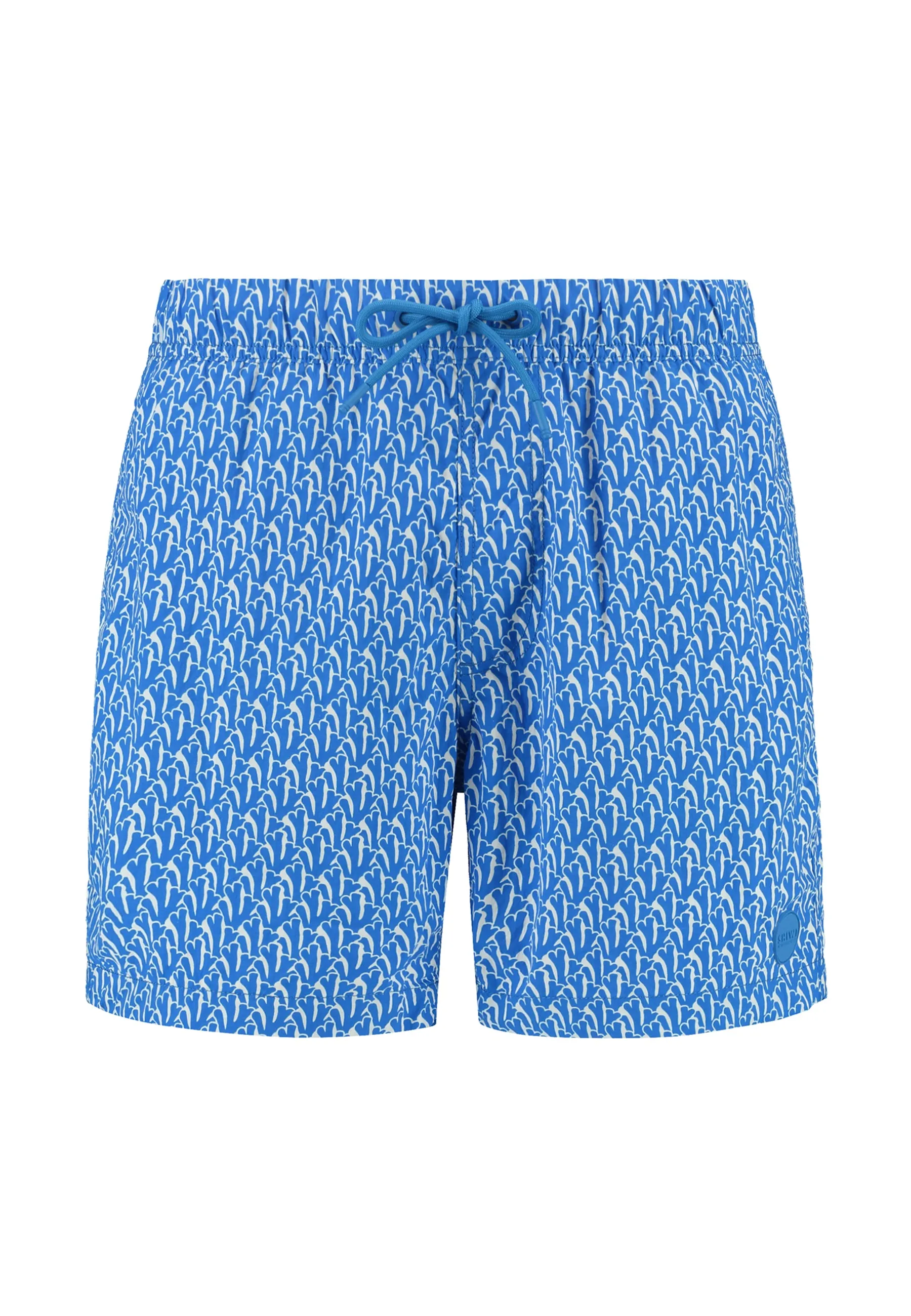 NICK QUICK DRY swim shorts wavy coral | blue azure