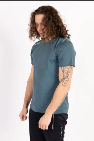 No Plateau Focus Tee | Lightweight & Quick-Dry (Teal)