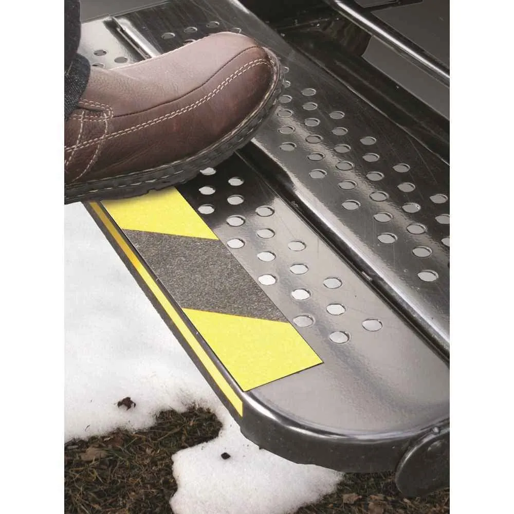Non-Slip Grip Tape for Steps (2" x 15', Black/Yellow)
