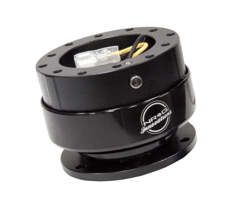 NRG Quick Release - Black Body/Black Ring