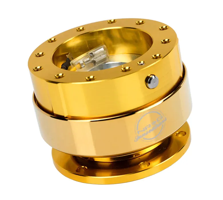 NRG Quick Release - Gold  Body/Chrome Gold Ring