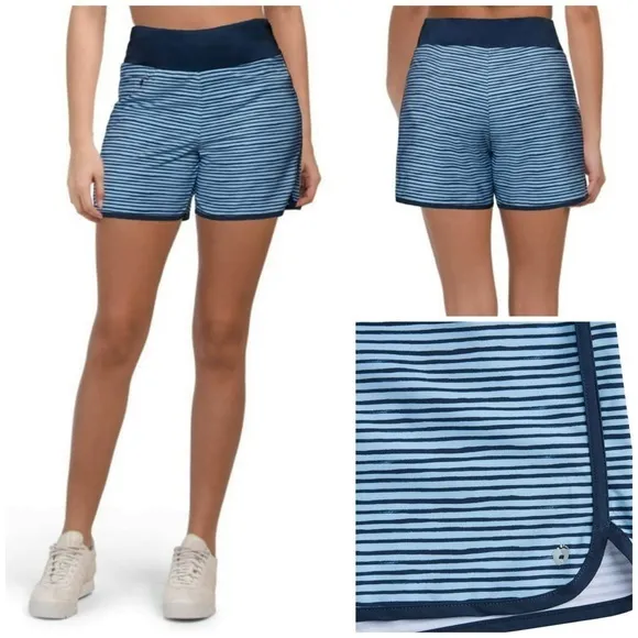NWT! Hang Ten Women's Lightweight Quick Dry UPF 50 Casual Athletic Shorts