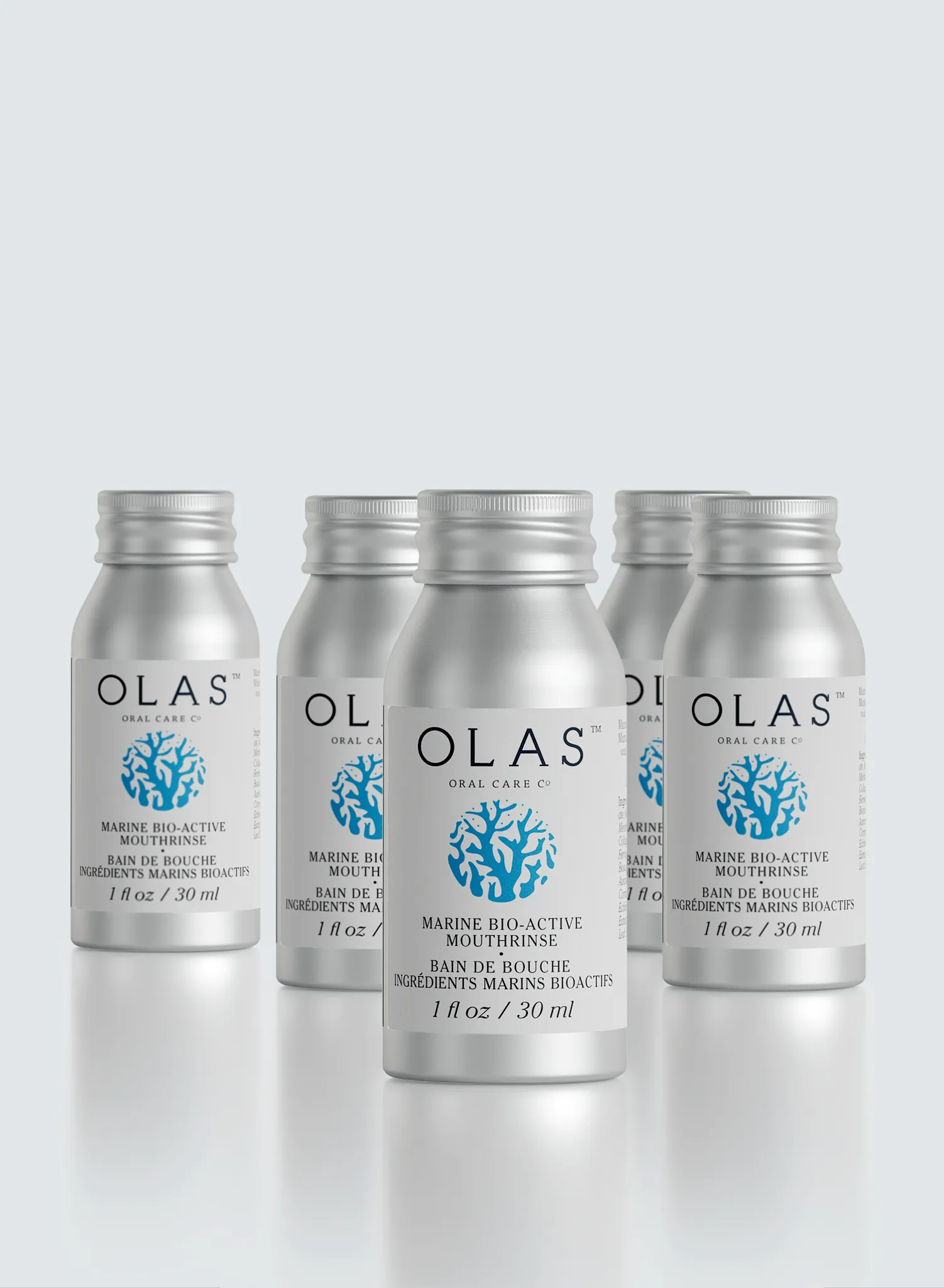 OLAS Mouthrinse - 30 mL - 5-Pack Aluminum Bottles