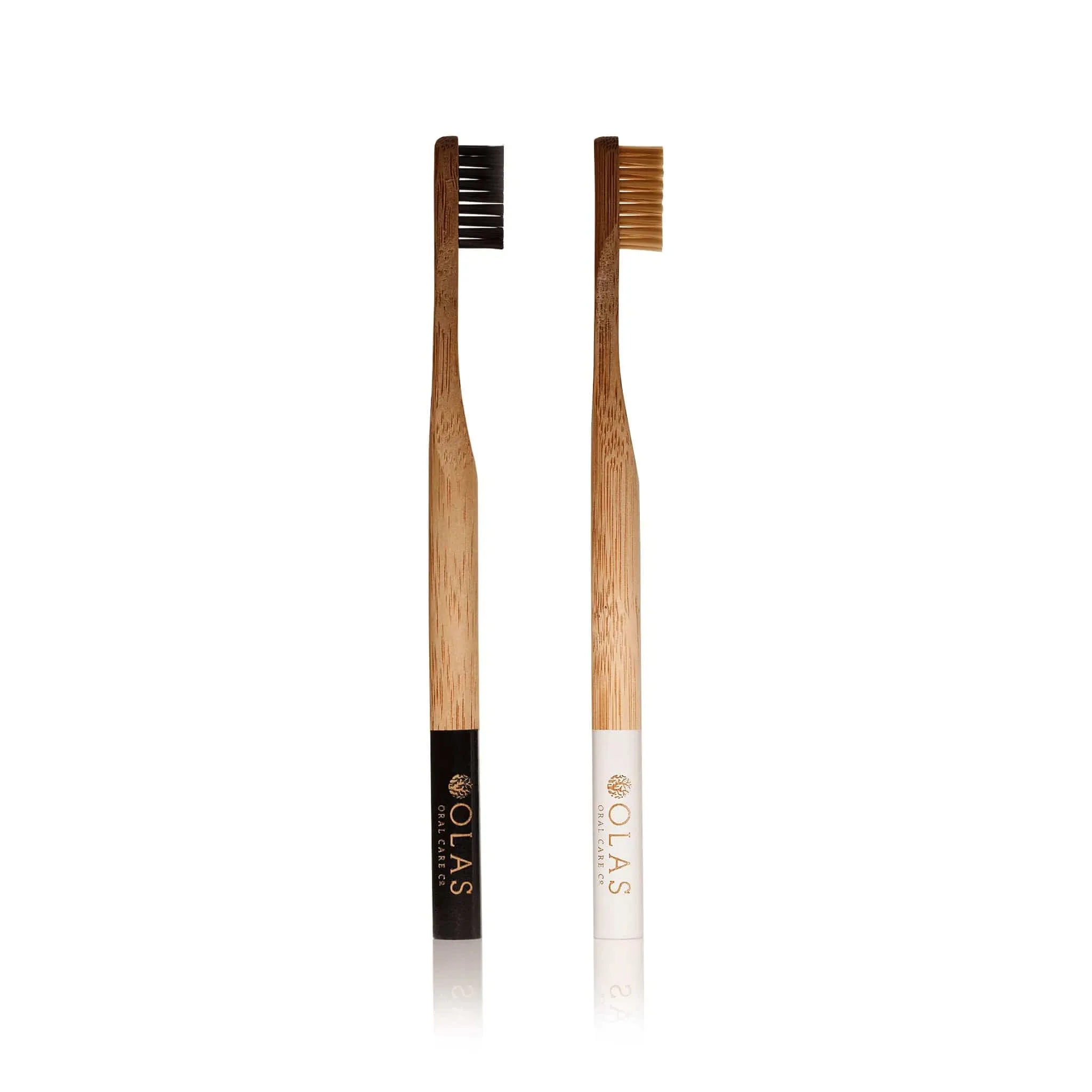 OLAS Toothbrush Natural - White Handle