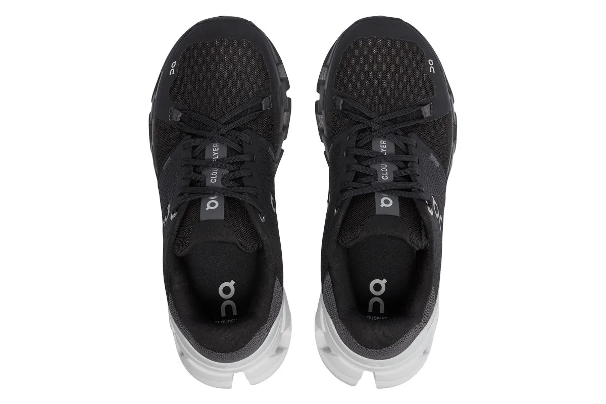 On Cloudflyer 4 D Black/White Womens