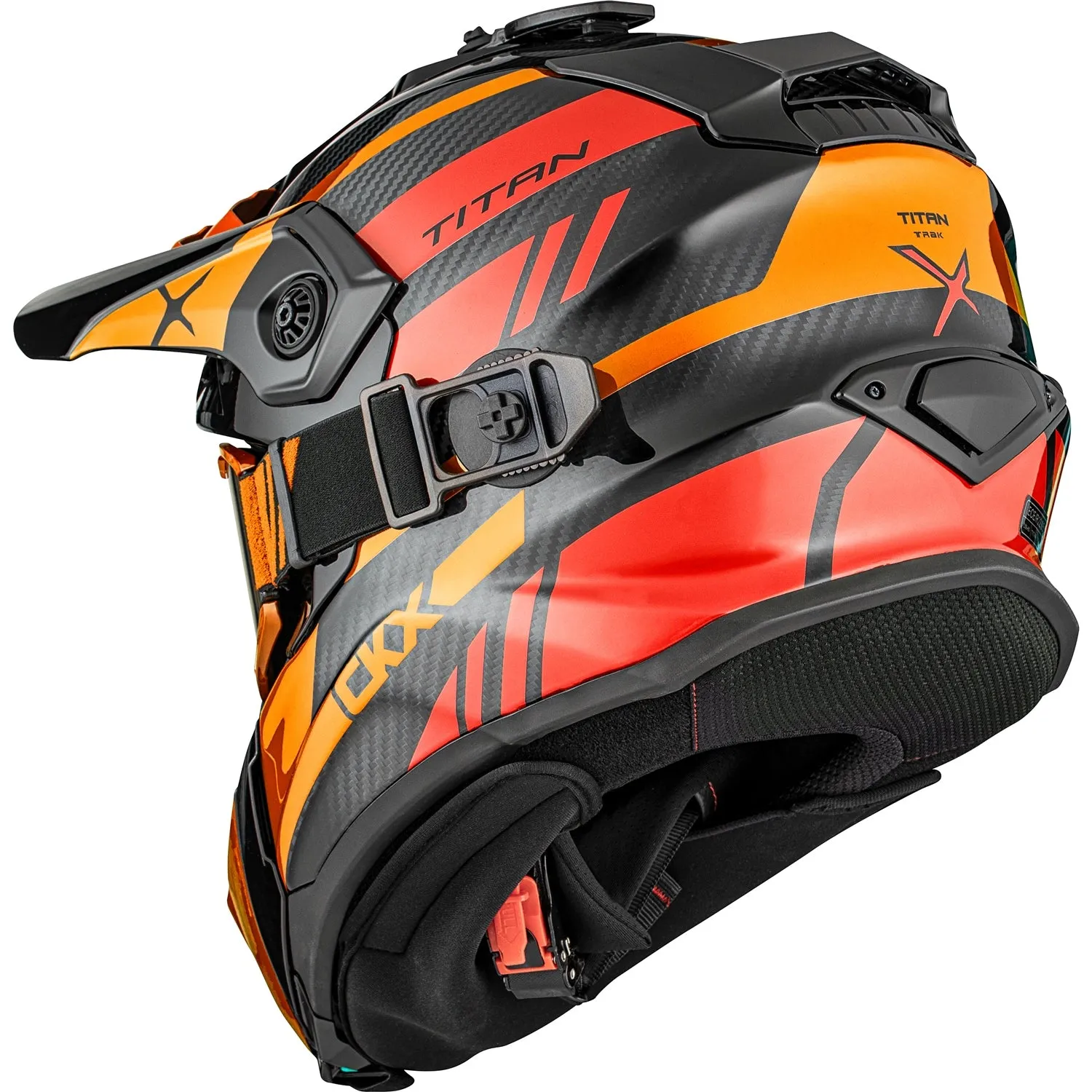ORIGINAL CARBON TRAK TITAN HELMET