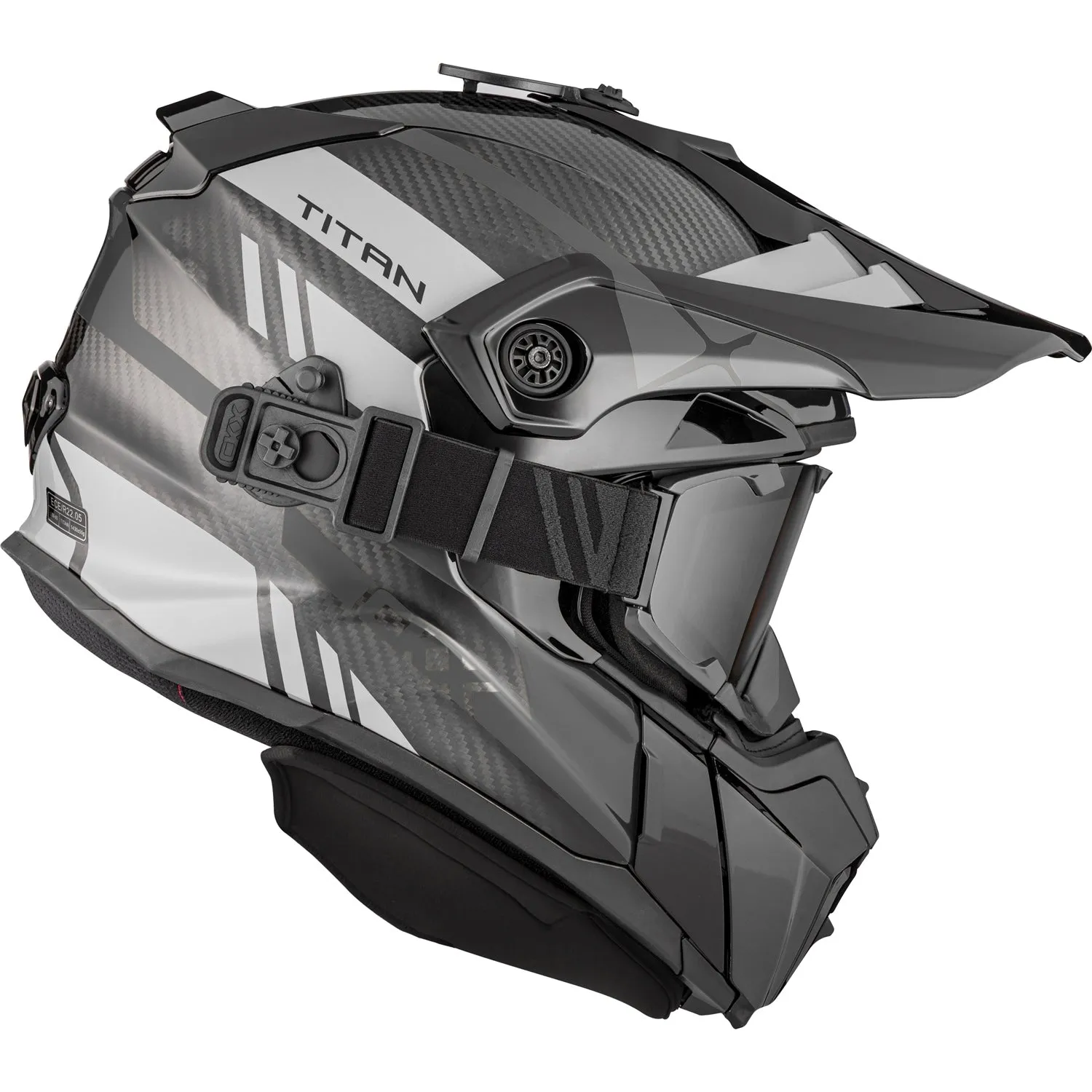 ORIGINAL CARBON TRAK TITAN HELMET