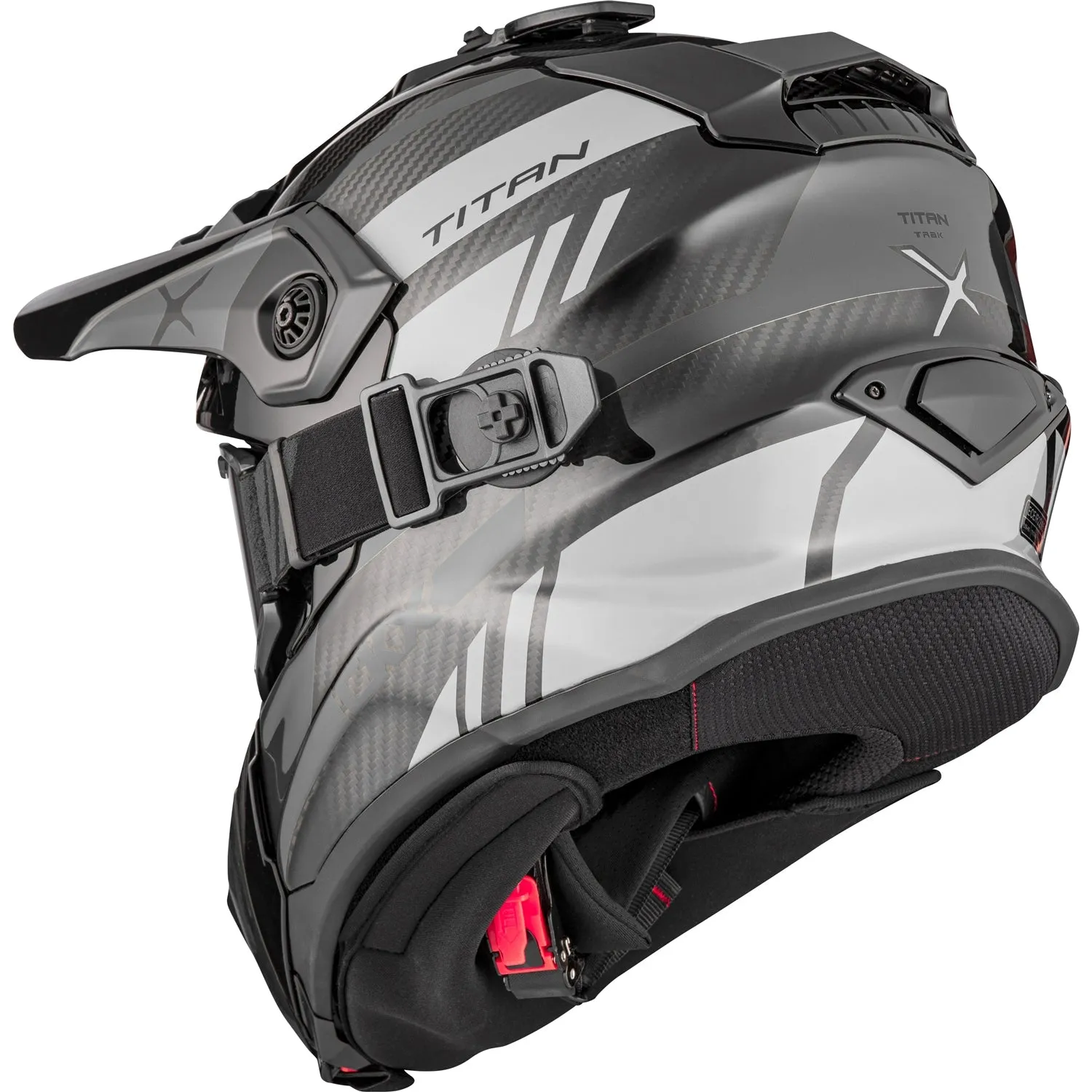 ORIGINAL CARBON TRAK TITAN HELMET