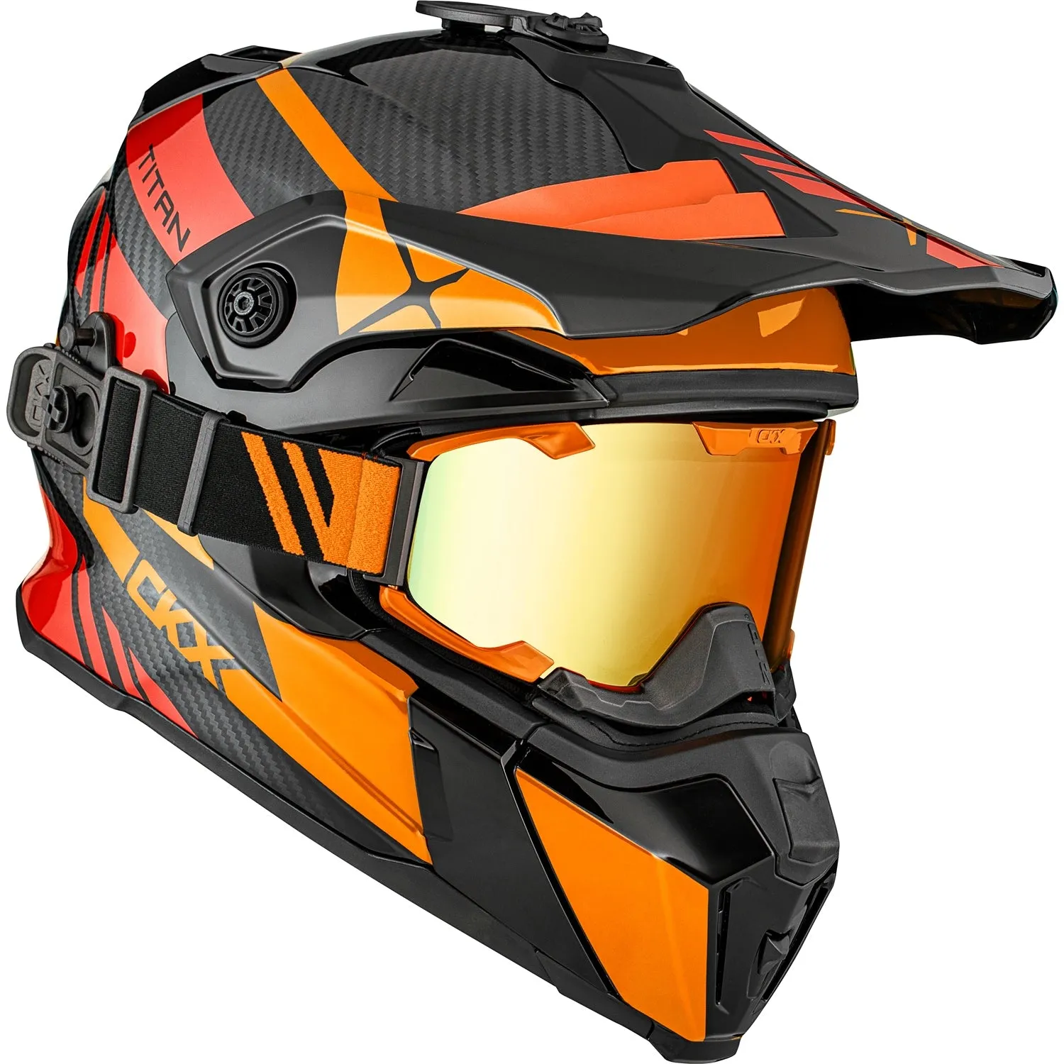 ORIGINAL CARBON TRAK TITAN HELMET