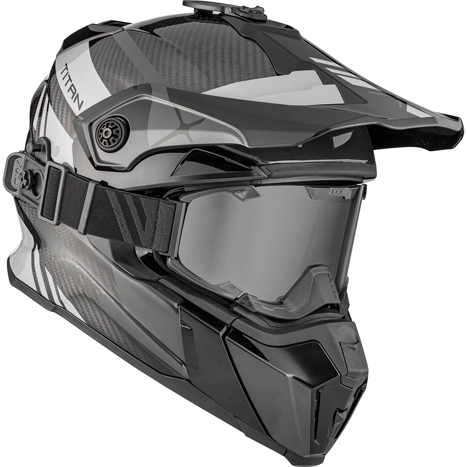 ORIGINAL CARBON TRAK TITAN HELMET
