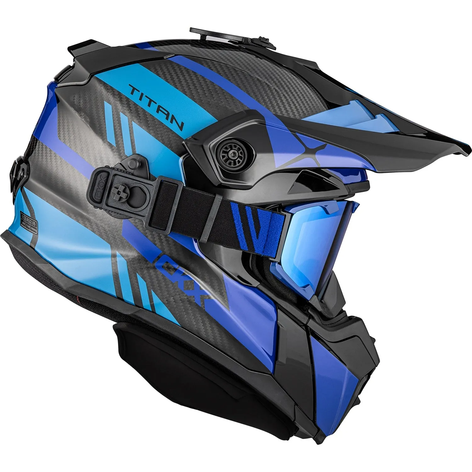 ORIGINAL CARBON TRAK TITAN HELMET