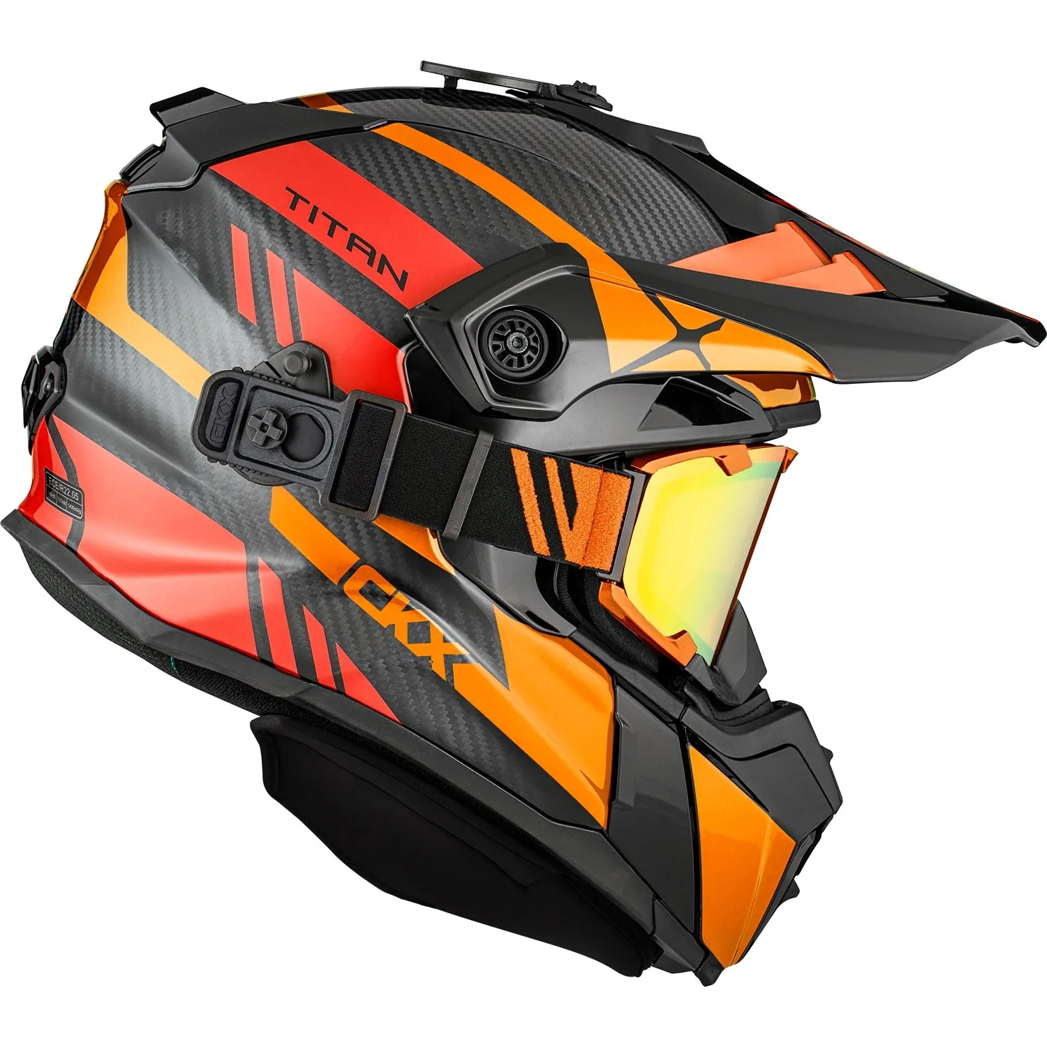 ORIGINAL CARBON TRAK TITAN HELMET