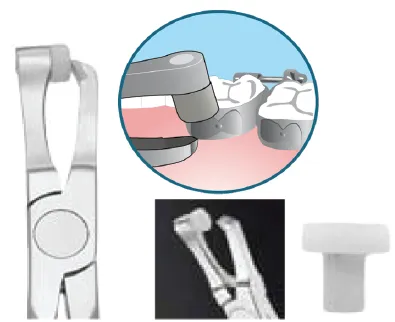 Ortho pliers-band pusher