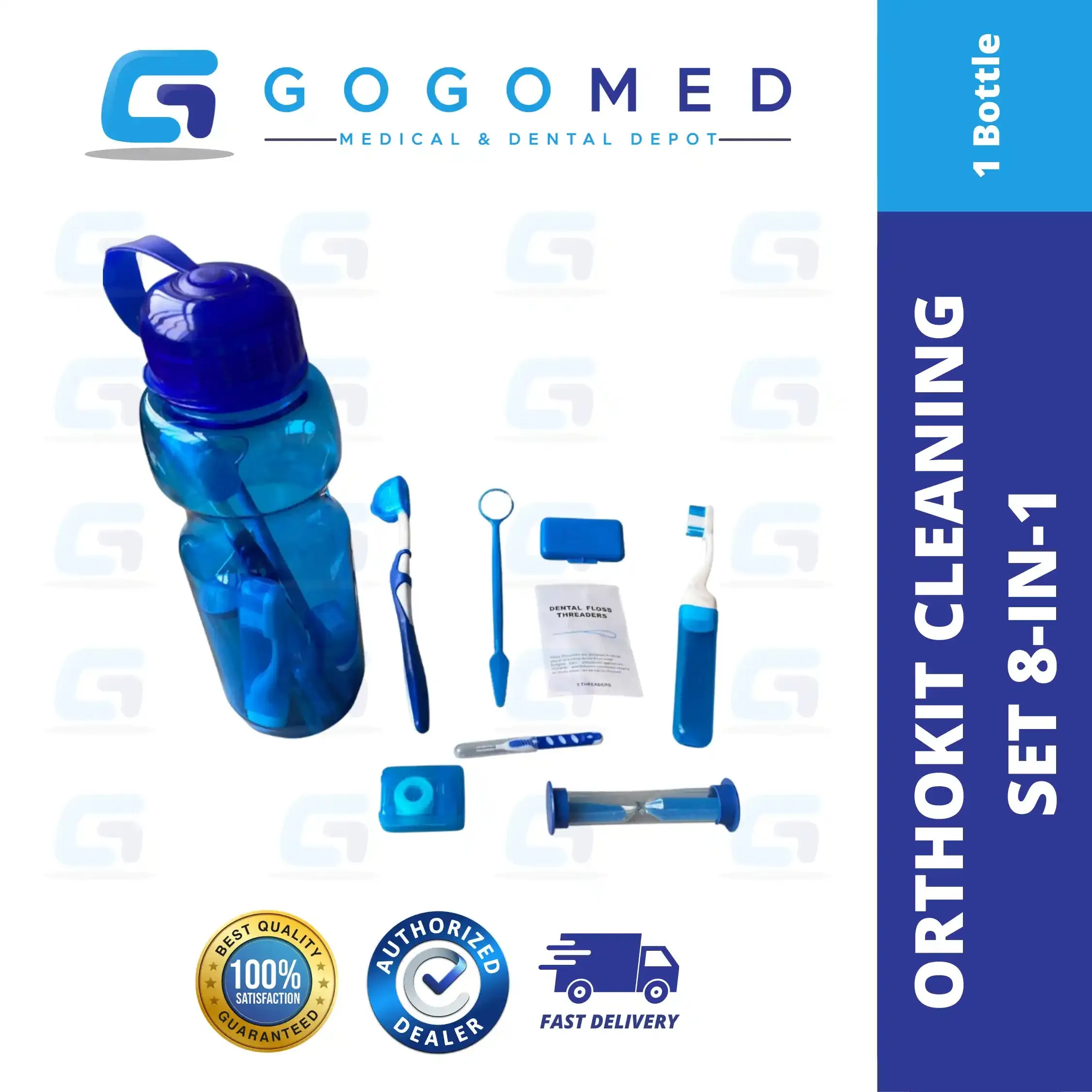 Orthokit Bottle 8 Pcs Set