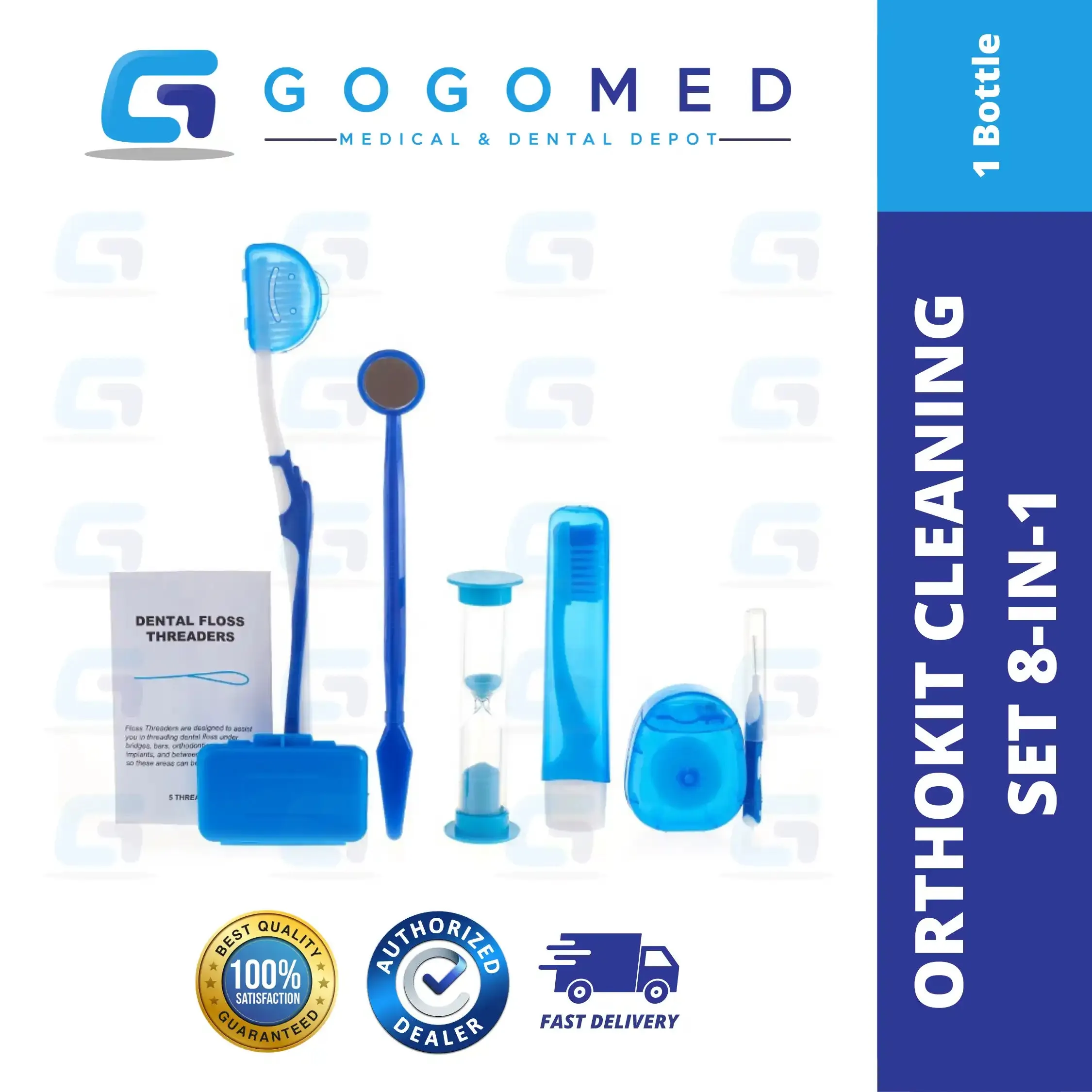 Orthokit Bottle 8 Pcs Set