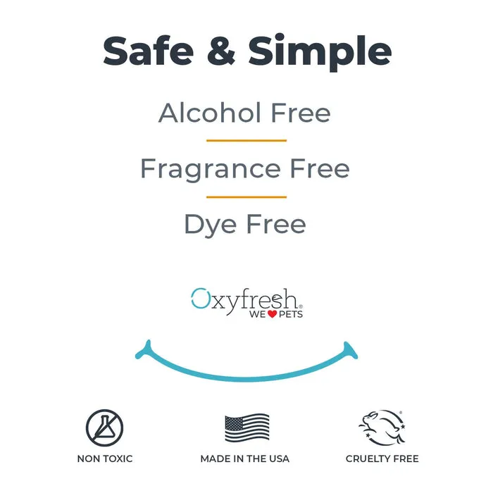 Oxyfresh Premium Pet Dental Water Additive | Easiest Way to Eliminate Dog and Cat Bad Breath