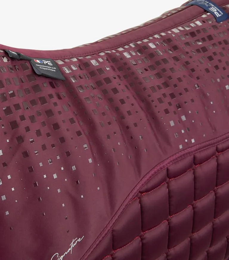 PEI Armada Anti-Slip Close Contact Dressage Pad (Burgundy)