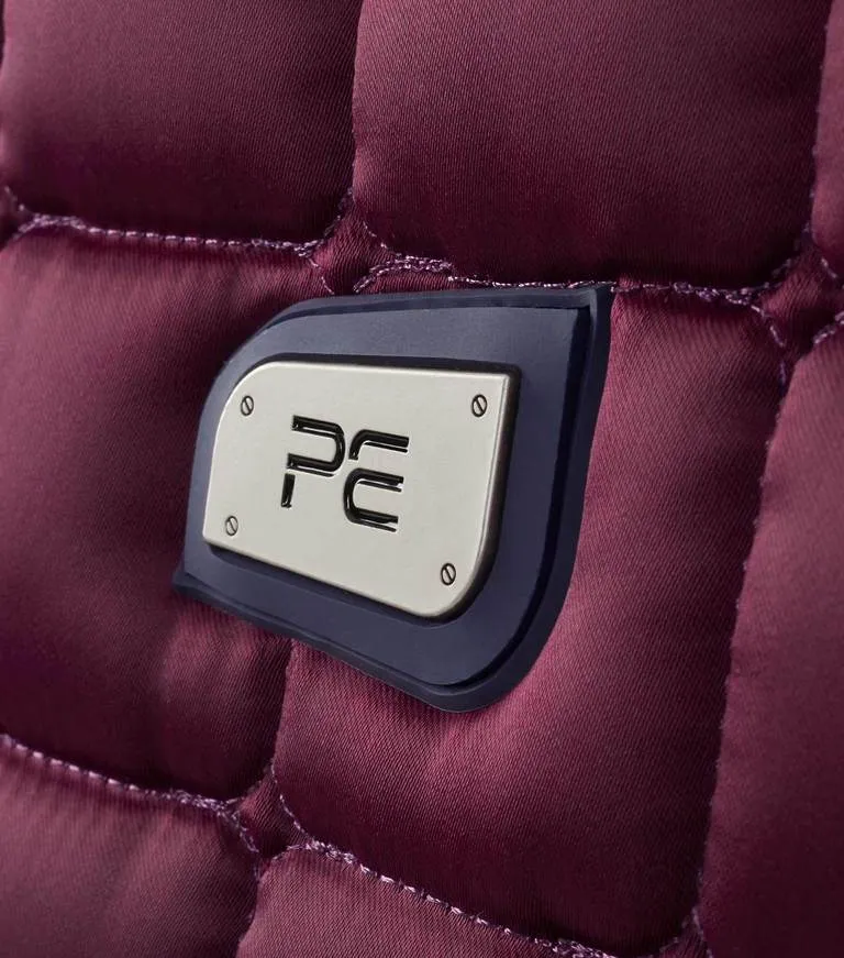 PEI Armada Anti-Slip Close Contact Dressage Pad (Burgundy)